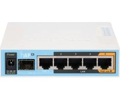 Šakotuvas Maršrutizatorius MikroTik RB962UIGS-5HacT2HnT
