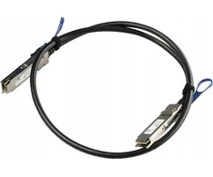 Mikrotik XQ+DA0001 InfiniBand / Šviesolaidinis kabelis 1m QSFP+ į QSFP+ / QSFP28 į QSFP28, juodas