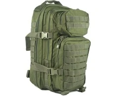 Kuprinė Mil-tec Assault SM, žalios spalvos, 20L