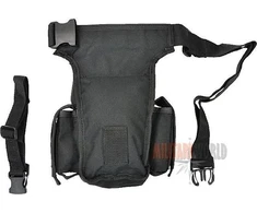 Mil-Tec Mil-Tec Juoda universali juosmens rankinė „Multi Pack“