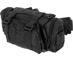 Mil-Tec Mil-Tec Saszetka Biodrowa MOLLE Juoda universalus
