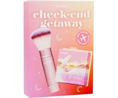 Benefit Cheek-End Getaway Set rinkinys (Shellie Blush skaistalai,6 g + Multitasking Cheek šepetėlis)