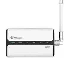 VoIP šliuzas MILESIGHT Milesight UG65 LoRaWAN šliuzas IP65 Wi-Fi PoE MQTT VPN Programuojamas Python SDK Node-Raudonas 2* Vidinė antena 1*Išorinė antena, UKI versija