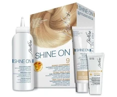 BioNike Shine On Permanent Hair Dye 9 Very Light Skirtas šviesiems plaukams, 145 ml