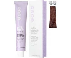 Milk Shake Milk_Shake Creative Permanent Color 6.56 Raudona Mahogany Dark Skirtas šviesiems plaukams, 100 ml