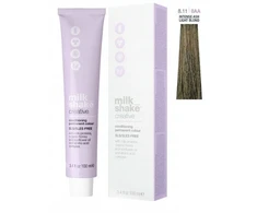 Milk Shake Creative SLS/SLES-Free Permanent Hair Dye 4.11 Intense Ash Light Skirtas šviesiems plaukams, 100 ml