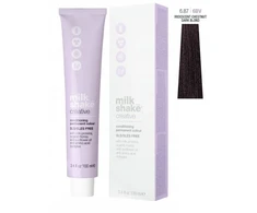 Milk Shake Creative SLS/SLES-Free Permanent Hair Dye 6.876BV Iridescent Chestnut Dark Blond, 100 ml