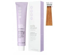 „Milk Shake“ „Milk_Shake“ kūrybiniai permanentiniai dažai 8.43 vario aukso šviesiai blondinė, 100 ml