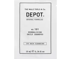 Depot 100 plaukų valymo priemonė Nr. 101 botaninis kompleksas, normalizuojantis plaukų šampūnas, 10 ml
