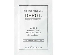 „Depot 400 Shave Specifications No. 405“ drėkinamasis skutimosi kremas su alantoinu, 10 ml