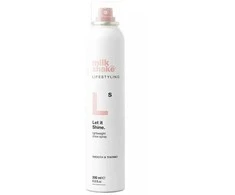 Milk Shake Pieno kokteilis, Let It Shine, Plaukų lakai, Lygus - Termo, Lengvos fiksacijos, 200 ml