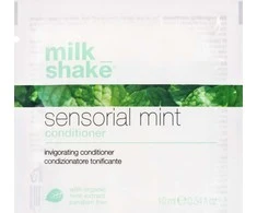 „Milk Shake Sensorial Mint“ plaukų kondicionierius be parabenų, gaivinamasis, 10 ml