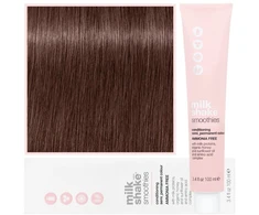 Milk Shake Smoothies Pusiau nuolatiniai plaukų dažai 6.88 Intense Moka Dark Blond, 100 ml