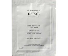 „Set Depot 800 Skin Specifications No. 808“ hialurono rūgšties giliai drėkinanti / raminanti ir atgaivinanti veido kaukė dienai, 12 vnt., 13 ml