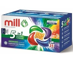 Madonis MILL PRO 5k laundry capsules + COLOR softening beads, 25 pcs.