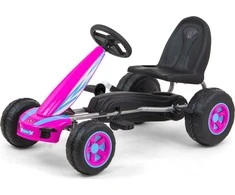 Vaikiškas kartingas Milly Mally Viper rožinė