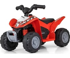 Milly Mally Honda ATV Raudona elektrinis keturratis