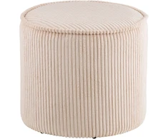 None Smėlio spalvos kordoro pufas, D40X35CM