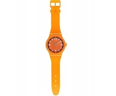 Miloo Home Sieninis laikrodis, 92 cm, oranžinis
