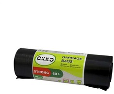 Šiukšlių maišai Okko Strong, 60 l, 10 vnt.
