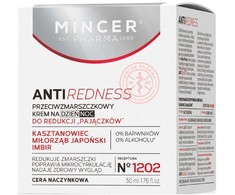 Mincer Pharma Mincer Antiparaudimas Ant raukšlių kremas dieną ir naktį sumažinti "kiaulių" Nr 1202 50ml