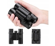 MINI K&amp;F CONCEPT ZOOM 8x25mm žiūronai 8x25 su stiklu BaK4 IP65 + dėklas KF33.092