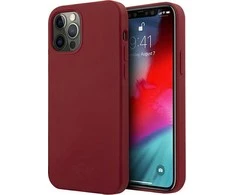 Mini Morris Mini MIHCP12MSLTRE Apple iPhone 12/12 Pro 6,1" raudona/red tvirtas silikoninis dėklas