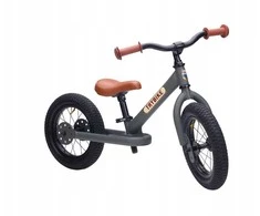 Trybike - 2 plieniniai ratukai - antracito pilka (30TBS-2-GRY)