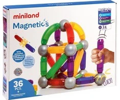 Miniland magnetinės kaladėlės (36 el.)