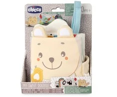 Chicco 3 viename kontrastingų audinių knygų rinkinys