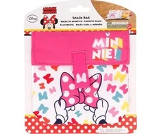 Minnie Mouse – daugkartinio naudojimo užkandžių maišelis