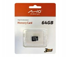Atminties kortelė Mio High Endurance | 64 GB | MicroSD | Flash atminties klasė UHS-I