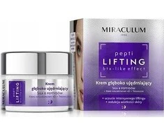 Miraculum Pepti Lifting Deep Firming Lifting Night Kremas stangrinamasis naktinis veido kremas, 50 ml