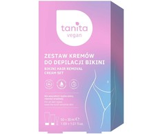 Miraculum TANITA Rinkinys kremów do depilacji bikini (Krem do depilacji 50ml + Balsam po depilacji 30ml)