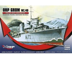 Mirage Modele Mirage zest.d/sklej.Okręt ORP Grom WZ40 S06 400614