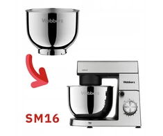Webber Misa INOX 4L robotams Webber SM15 ir SM16 - Originali misa, talpi
