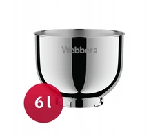 Webber Misa INOX 6L robotui Webber SM17 – originali, talpi, keičiama misa