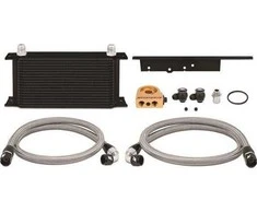 Mishimoto Alyvos aušintuvo komplektas Mishimoto Nissan 350Z 2003-2009 / Infiniti G35 Coupe 2003-2007 termostatinis juodas