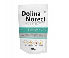 Mispol DOLINA NOTECI ŠUNIMS 500g perlinės vištos su obuoliais PAKELIS /10