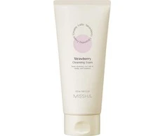 Missha Creamy Latte Cleansing Foam Kreminės valomosios putos veidui Braškių 172ml