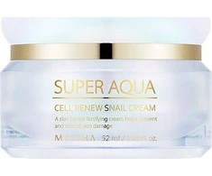 Missha Super Aqua Cell Renew Snail Kreminis regeneruojantis veido kremas, 50 ml
