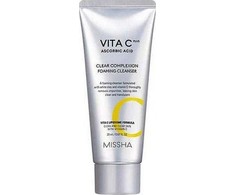 Missha Valomosios putos su vitaminu C "Vita C Plus Clear Complexion" (putojančios "Clean ser") 120 ml