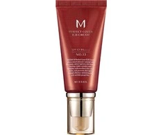 Missha Perfect Cover B.B Kreminis SPF 42 PA +++ BB kremas, atspalvis: No. 13 Bright rusvai gelsvas, 50 ml