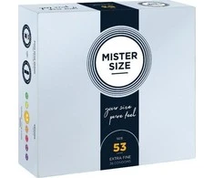 Mister Size Prezervatyvai Mister Dydis Ø 5,3 cm (36 vnt)