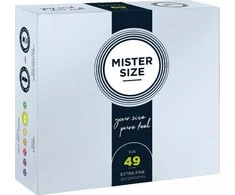 Mister Size Prezervatyvai Mister Dydis Ø 4,9 cm