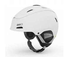 Mivida GIRO STELLAR MIPS moteriškas žieminis šalmas, matinės baltos spalvos. M (55,5–59 cm) (NAUJA 2025/2026)