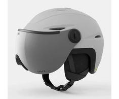MIVIDA Šalmas žieminis GIRO VUE MIPS matinis šviesiai pilkas / VIVID oniksas dydis M (55.5-59 cm) (NAUJAS 2025/2026)