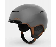MIVIDA GIRO JACKSON MIPS žieminis šalmas, matinės metalinės anglies spalvos, gelsvai rudos spalvos, L dydis (59-62,5 cm)