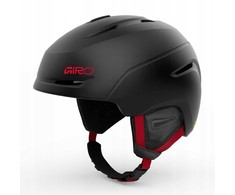 MIVIDA Šalmas žieminis GIRO NEO MIPS matinis juodas raudonas dydis L (59-62.5 cm)