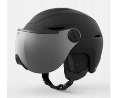 MIVIDA Kask zimowy GIRO VUE MIPS matte juodas / sidabrinis flash roz. M (55.5-59 cm)